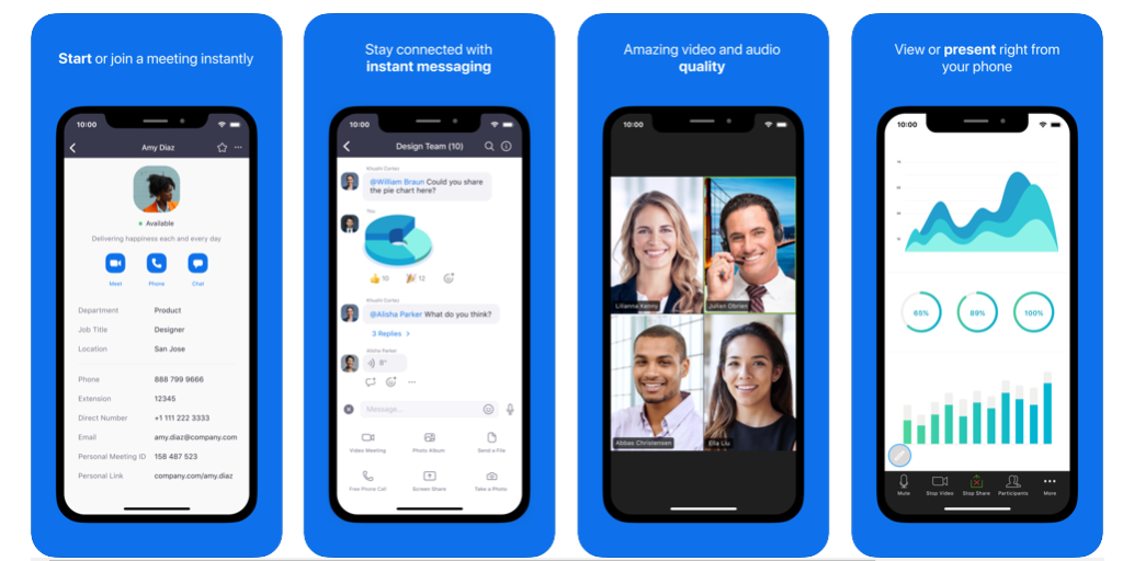 Zoom app beats the previous best on the App Store, the most