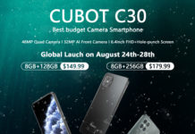 Global sale of Cubot C30 featuring a quad-rear camera starts, priced $149.99