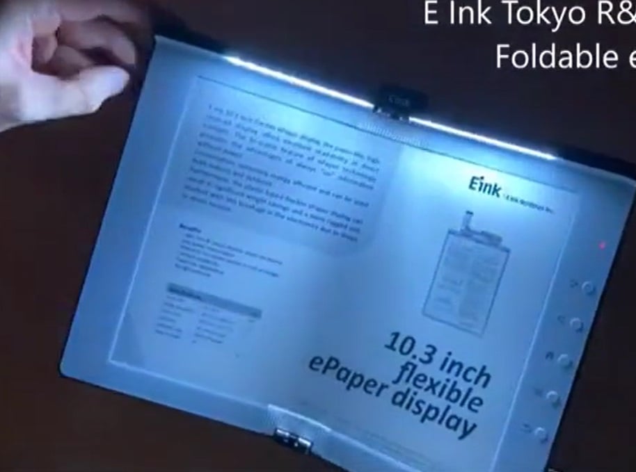 EInk esnek e-Kağıt ekranı