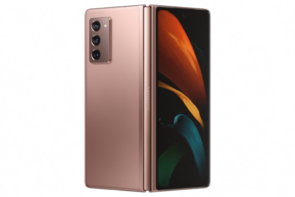 Galaxy Z Fold 2 distintivo