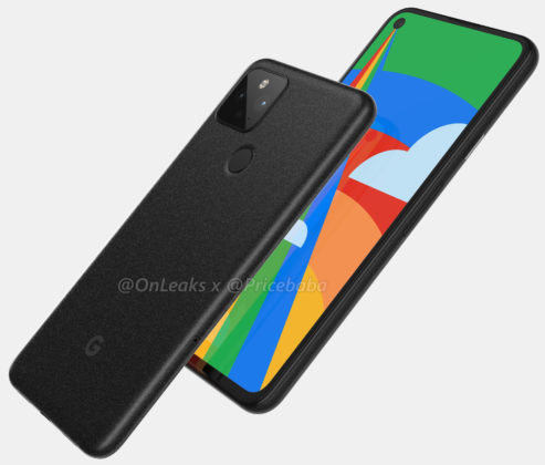 Google Pixel 5 3D CAD Render Leak 01