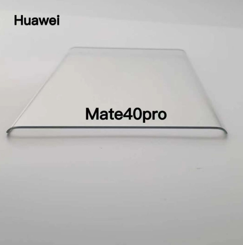 Huawei Mate 40 Pro Display Glass Leak