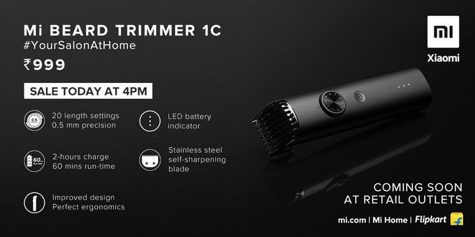 mi beard trimmer 1s