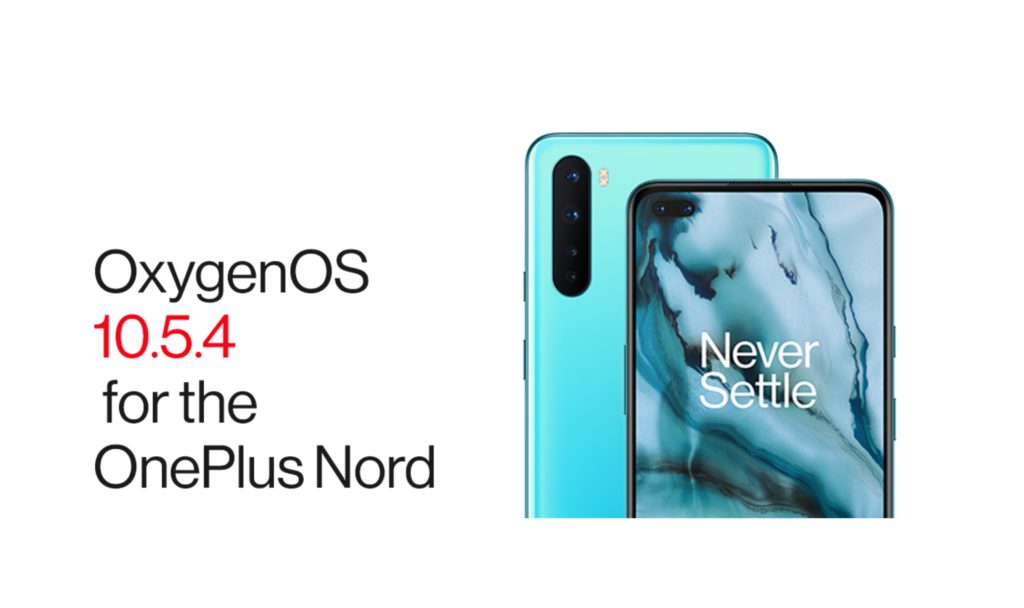 OnePlus Nord OxygenOS 10.5.4