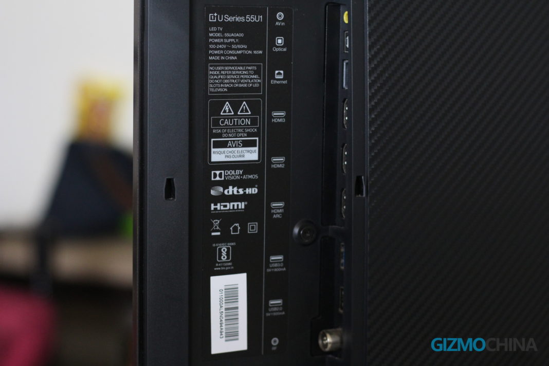 OnePlus TV U1 Ports Featured 2