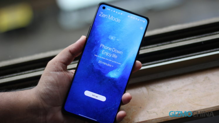 OxygenOS 11 Android 11 Zen Mode Ocean Theme