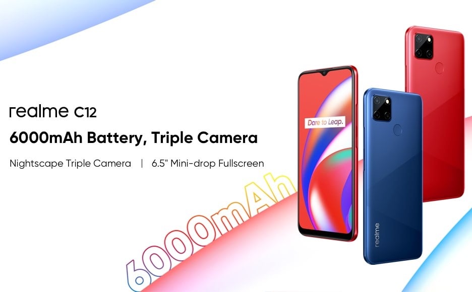 Realme C12 launches in Indonesia with Helio G35, triple camera, 6000mAh battery, and more - Gizmochina