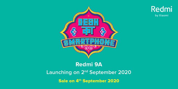 Redmi 9A launch date