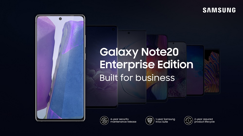 Samsung Galaxy Note 20, Galaxy Tab S7 Enterprise Sürümü
