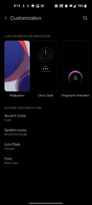 OnePlus OxygenOS 11 Dark Mode