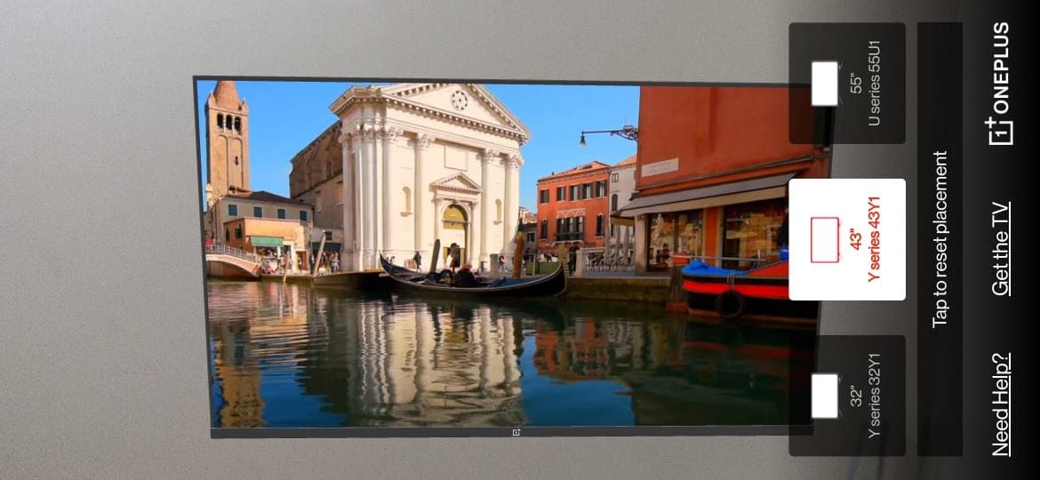 OnePlus introduces AR Home Demo, helps users choose sizing of OnePlus TV series for their homes 6 OnePlus