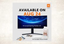 Xiaomi Mi Curved Gaming Monitor 34” and Mi Portable Photo Printer launching in Malaysia on August 24 Xiaomi Mi Curved Gaming Monitor 34 Mi Portable Photo Printer Malaysia Launch