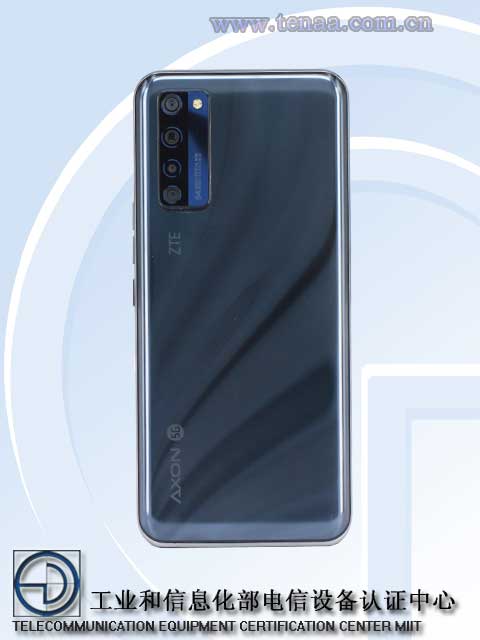 ZTE Axon 20 5G (A2121) TENAA