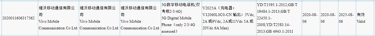 120W şarj cihazına sahip iQOO 5 telefon 3C sertifikalı