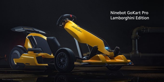 Ninebot GoKart Pro Lamborghini Sürümü