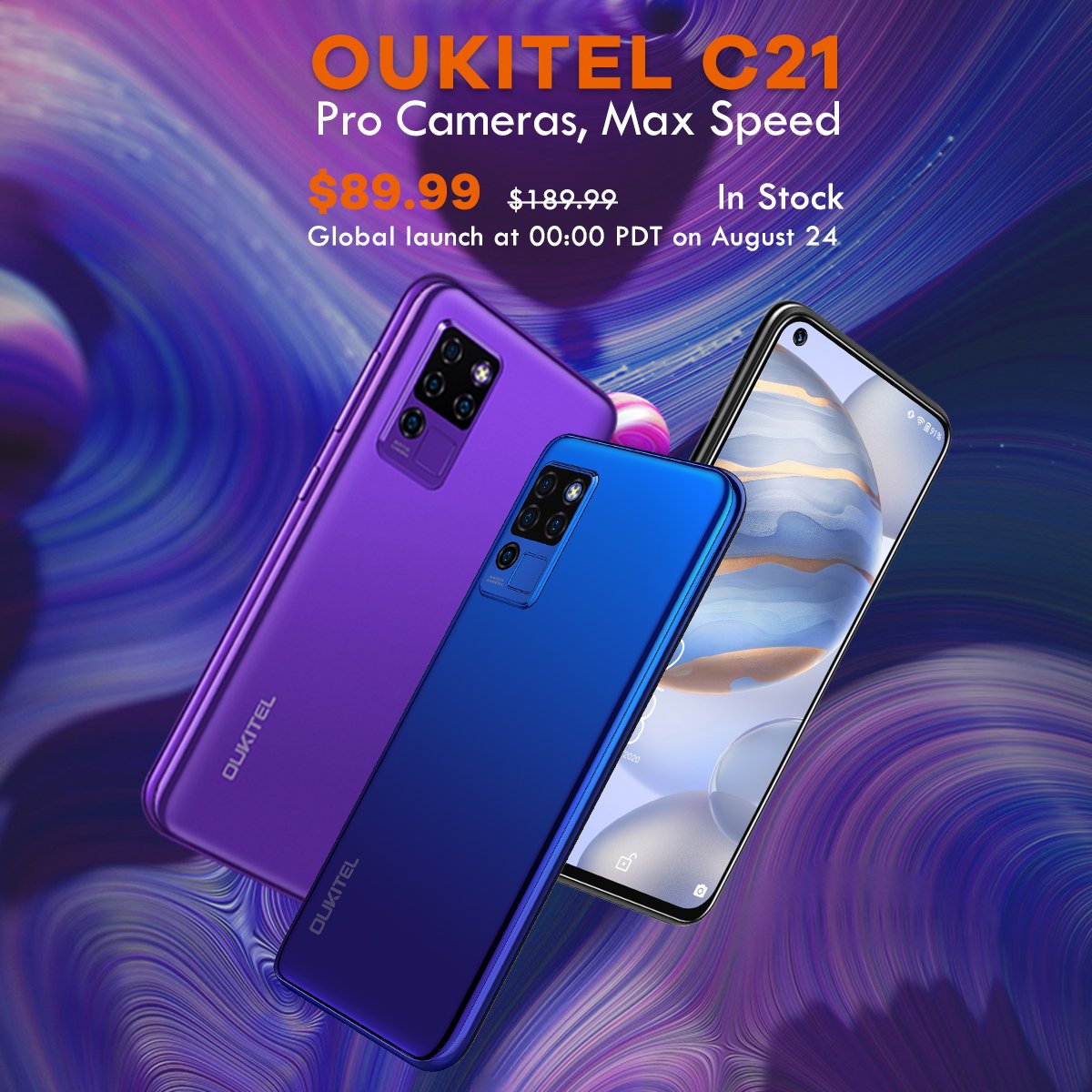 Oukitel C21 дата выхода