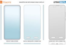 Xiaomi patents smartphone with a removable display Xiaomi