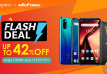 Ulefone flash sale can get you upto 42% discount on popular smartphones ulefone flash deal