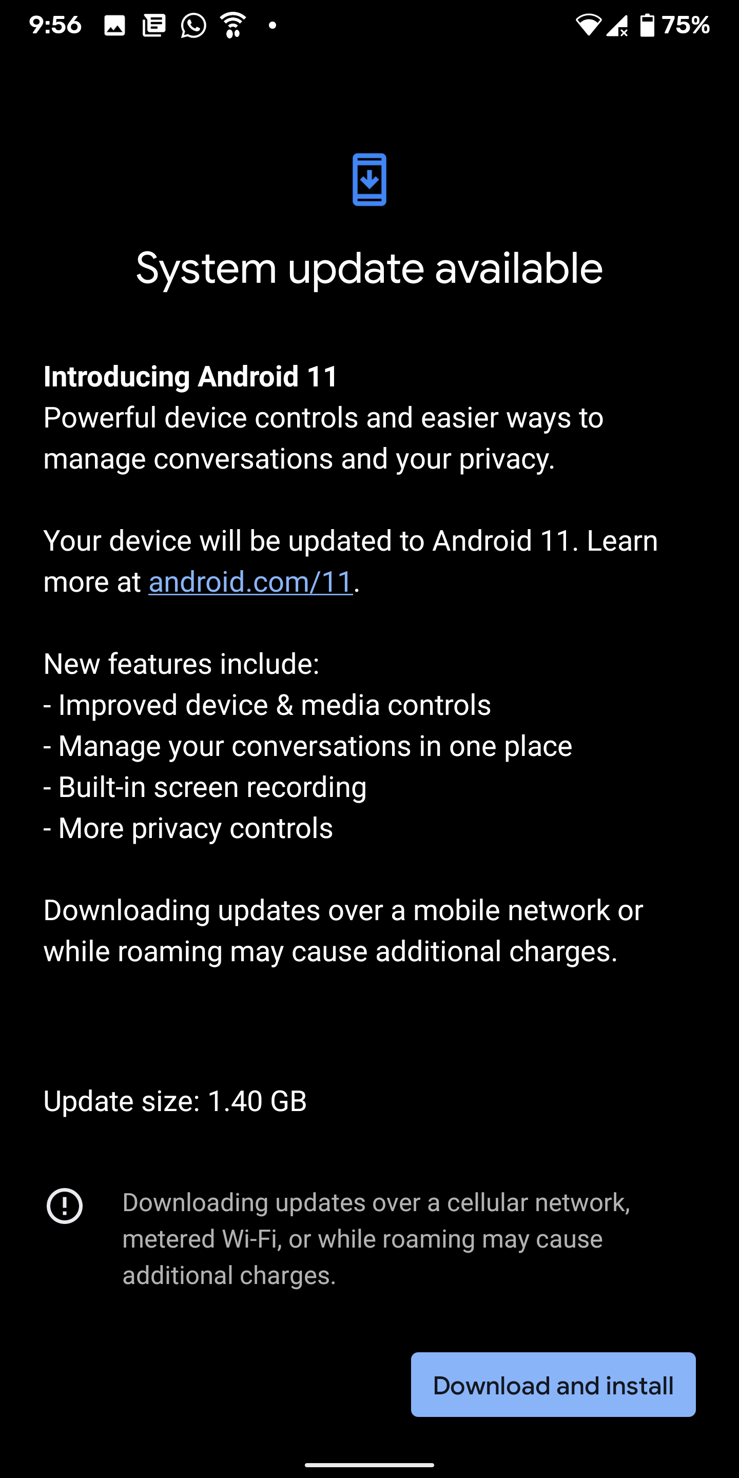 Google Pixel Android 11 Update India