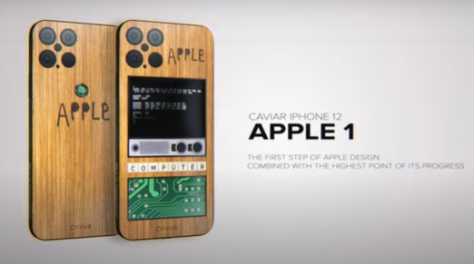 Caviar S Customized Iphone 12 Pro Will Pay Homage To The Apple I Gizmochina