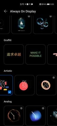 Huawei announces EMUI 11: All Features & Updates 5 EMUI 11 AOD (1)