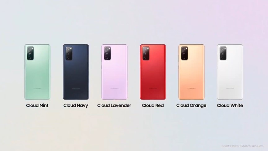 Galaxy S20 FE all colors