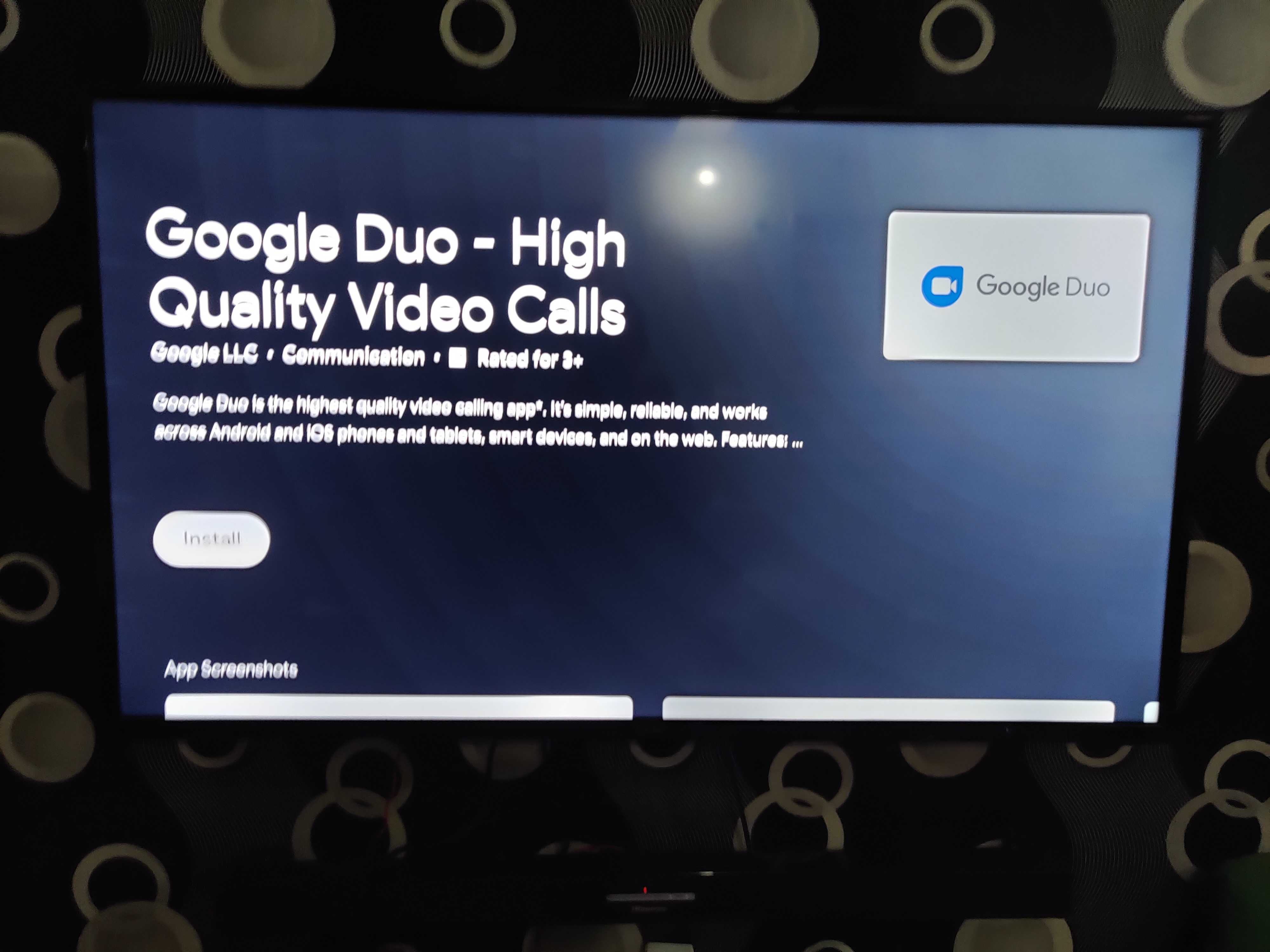 Google Duo on Android TV