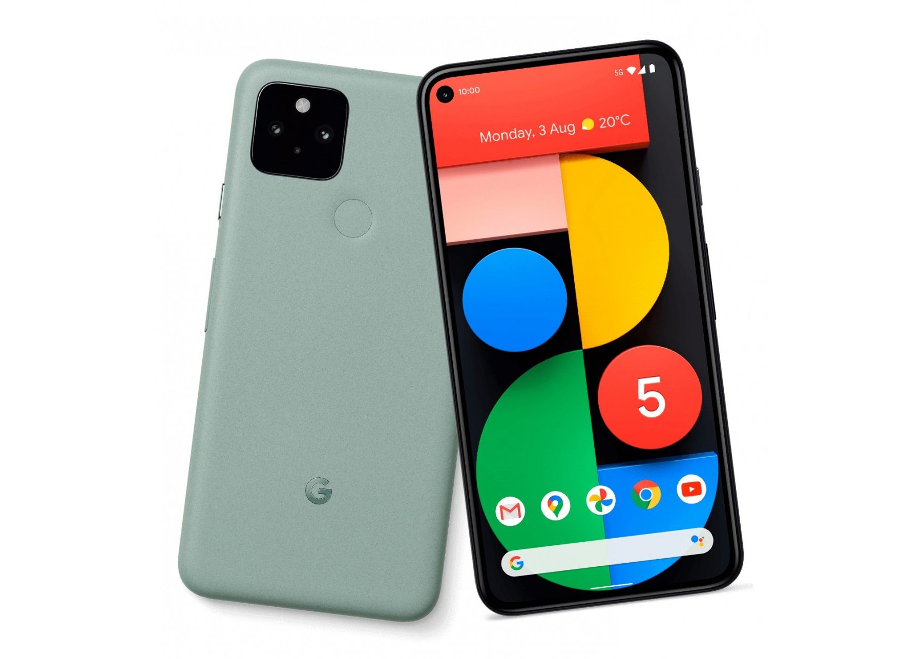 Render revela al Pixel 5  con soporte 5G