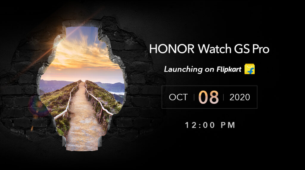 HONOR Watch GS Pro India Launch Teaser