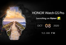 HONOR Watch GS Pro to launch in India on October 8; HONOR CHOICE TWS will tag along HONOR Watch GS Pro India Launch Teaser