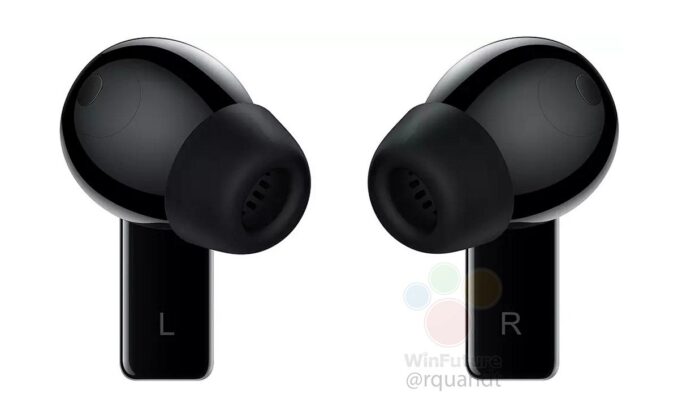 HUAWEI FreeBuds Pro Black Render Leak 01
