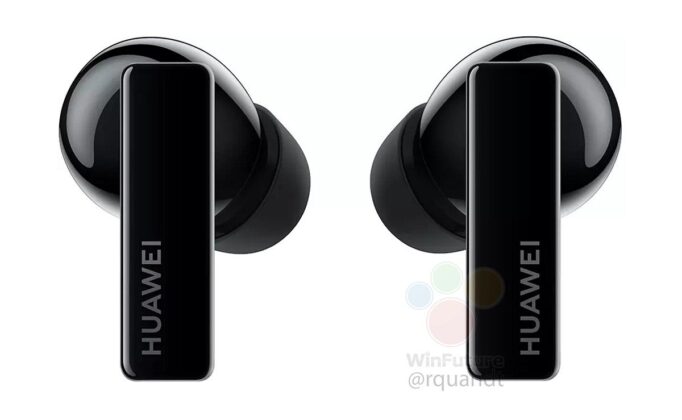 HUAWEI FreeBuds Pro Black Render Leak 02