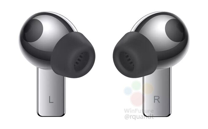 HUAWEI FreeBuds Pro Silver Render Leak 01