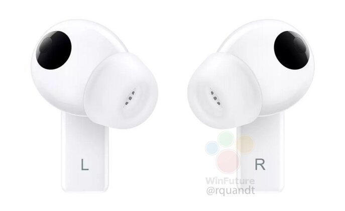 HUAWEI FreeBuds Pro White Render Leak 01