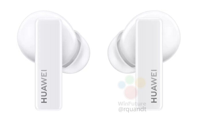 HUAWEI FreeBuds Pro White Render Leak 02