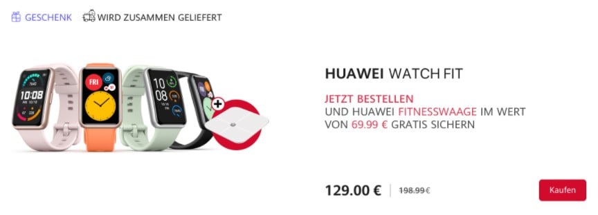 Huawei Watch Fit order bundle