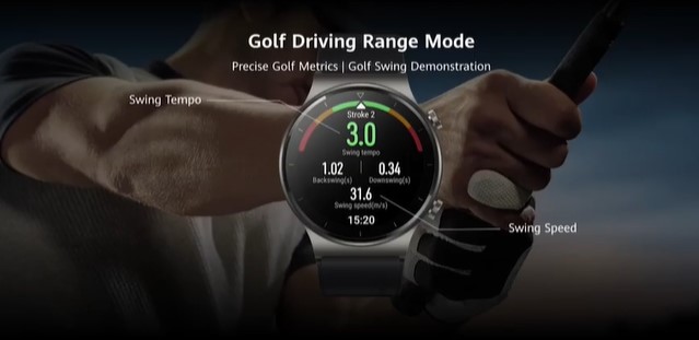 golf app huawei watch