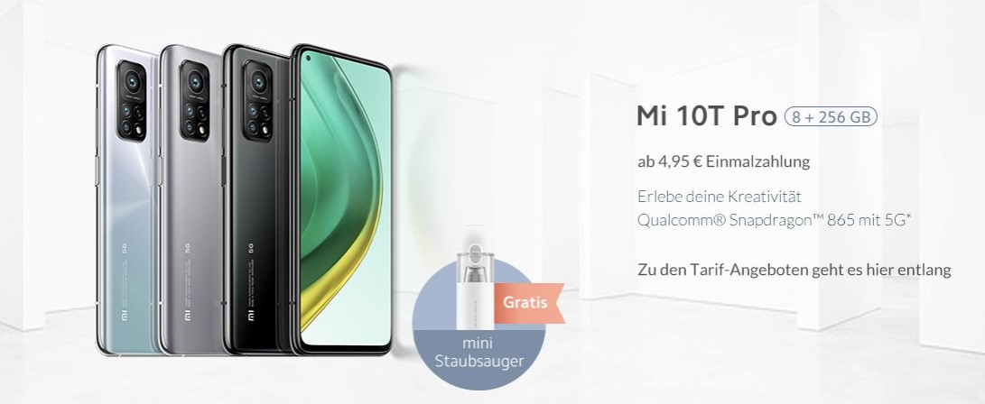 Mi 10T purchase bundle