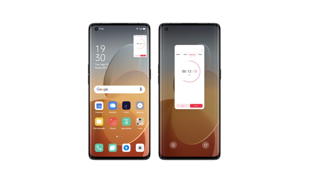 OPPO ColorOS 11 FlexDrop