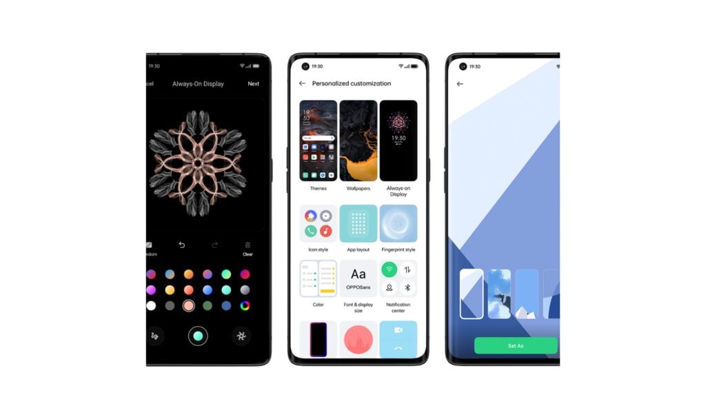 OPPO ColorOS 11 UI Personalizations Personalized Customization