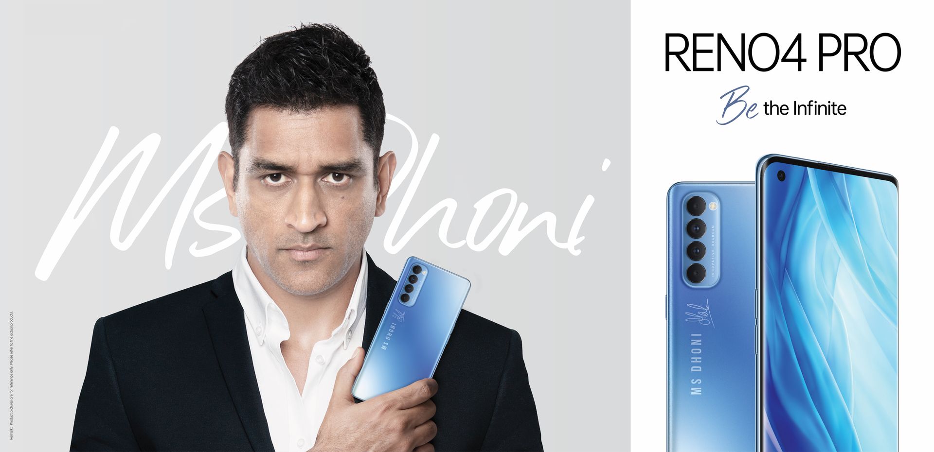 Oppo Reno 4 Pro Galactic Blue Edition