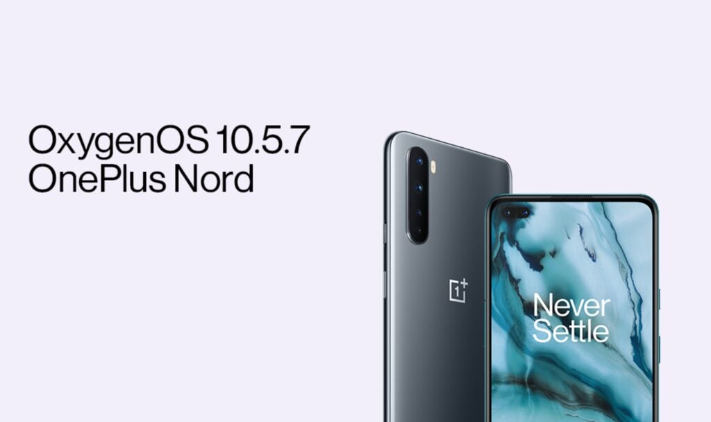 OnePlus Nord OxygenOS 10.5.7 Update