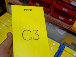 POCO C3 retail box