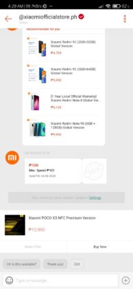 POCO X3 NFC Premium Version Shopee