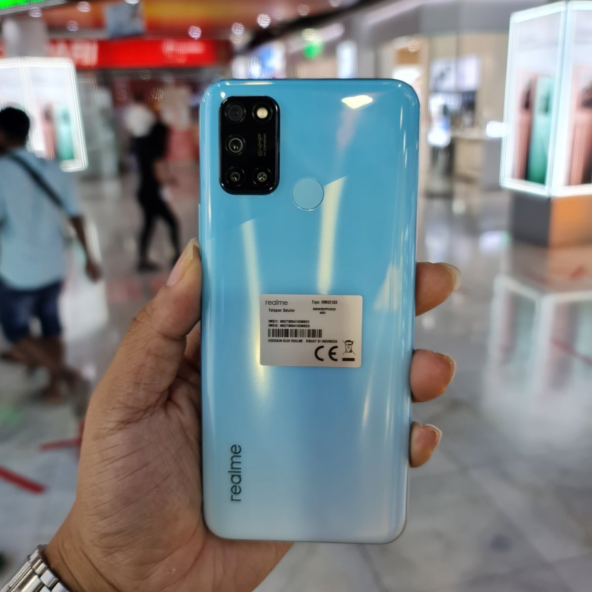 Realme 7i real images emerge ahead of tomorrow’s launch - Gizmochina