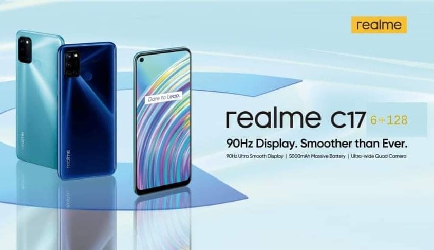 Realme C17 launch poster