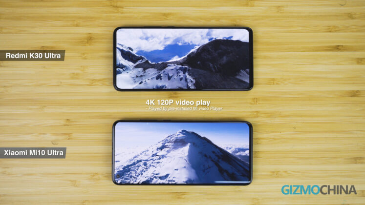 Redmi K30 Pro Ultra vs mi 10 ultra