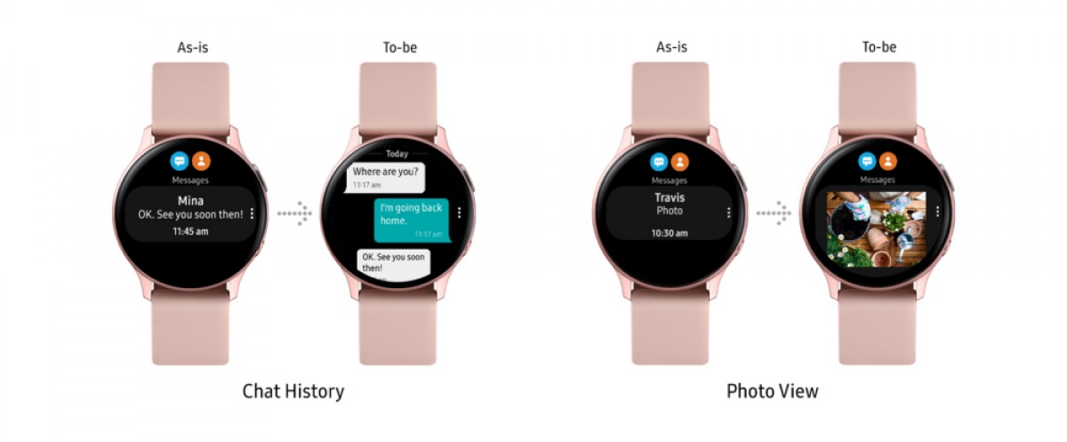 The Galaxy Watch Active2 gets VO2 max measurement Smart Reply via latest update Gizmochina