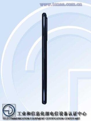 vivo V2031A is an unknown budget 5G smartphone with OLED display & triple camera 8 Unknown vivo V2031A Smartphone Right TENAA