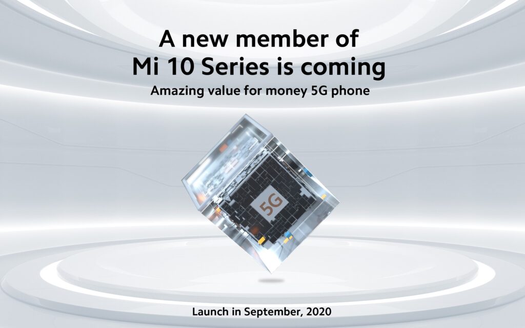 Xiaomi Under €300 Mi 10 Series 5G Smartphone Launch Teaser